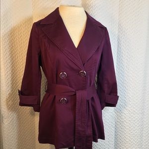 💕HEARTSOUL PLUM OFFICE JACKET💕